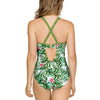Parfait Lingerie PARFAIT Passion S8106 Womens One Piece Swimsuit Strappy Design Fit - Tropical Print