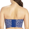 Parfait Lingerie PARFAIT Dolly P50119 Women's Longline Strapless Bustier - Blue Daisy