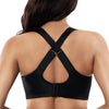 Parfait Lingerie PARFAIT Active P62121 Wirefree Full Busted and Full Coverage Unlined Sports Bra - Black