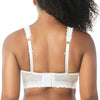 Parfait Lingerie Bralette PARFAIT Adriana P5482 Women's Curvy and Full Bust Supportive Wire-free Lace Bra  - Pearl white