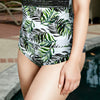 Parfait Lingerie PARFAIT Christy S8055 Microfiber Hipster Bikini Bottom with Comfortable Stretch Fit - Wild Leaves