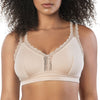 Parfait Lingerie Bralette PARFAIT Dalis P5641 Women's Full Busted and Curvy Wire Free Bralette  - Bare