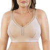 Parfait Lingerie Bralette PARFAIT Dalis P5641 Women's Full Busted and Curvy Wire Free Bralette  - Bare