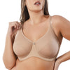 Parfait Lingerie Minimizer PARFAIT Enora P5272 Women's Full Bust Supportive Full Coverage Unlined Minimizer - E. Nude