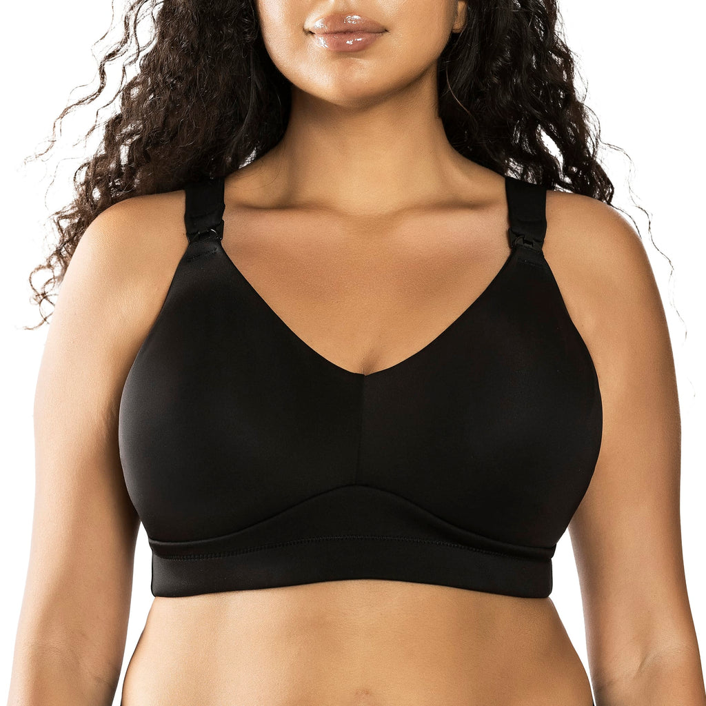 Parfait Lingerie PARFAIT Holly NB501 Full Seamless Non-Padded Wirefree Nursing Bra - Black