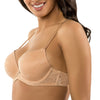 Parfait Lingerie PARFAIT Luxlacy P2000 Women's Full Busted Lace Molded Padded Everyday Basic Wired T-shirt Bra - True Nude