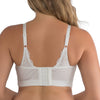 Parfait Lingerie PARFAIT Mia Daisy P6142 Women's Full Bust and Full Figure Wirefree Bralette - Pearl White