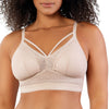 Parfait Lingerie PARFAIT Mia Dot P6011 Women's Full Busted Lightly Padded Wire Free Bra - Cameo Rose