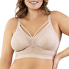 Parfait Lingerie PARFAIT Mia Dot P6011 Women's Full Busted Lightly Padded Wire Free Bra - Cameo Rose