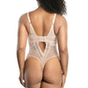Parfait Lingerie PARFAIT Mia Dot P6017 Women's Sexy Wire-free Bodysuit Lingerie - Cameo Rose
