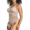 Parfait Lingerie PARFAIT Mia Dot P6017 Women's Sexy Wire-free Bodysuit Lingerie - Cameo Rose