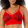 Parfait Lingerie Bralette PARFAIT Mia Dot P6011 Women's Full Busted Lightly Padded Wire Free Bra - Racing Red