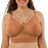 Parfait Lingerie PARFAIT Mia Lace P5951 Women's Full Busted Lightly Padded Wire Free Bra - Cork