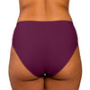 BlackBerry Parfait Seamless Mid-Waist Brief 6-pack, showing the comfortable, smooth fit from the back view.