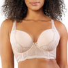 Parfait Lingerie PARFAIT Pearl P6091 Women's Longline Plunge Full Busted Bra  - Cameo Rose