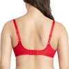 Parfait Lingerie PARFAIT Shea P6062 Women's Full Bust Mesh Plunge Unlined Wired Bra - Racing Red