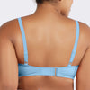 Parfait Lingerie PARFAIT Vivien S8162 Womens Balconette Bikini Top Underwire Vintage Inspired Swimwear - Dream Blue