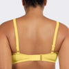 Parfait Lingerie PARFAIT Vivien S8162 Womens Balconette Bikini Top Underwire Vintage Inspired Swimwear - Lemon Drop