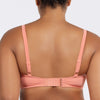 Parfait Lingerie PARFAIT Vivien S8162 Womens Balconette Bikini Top Underwire Vintage Inspired Swimwear - Pink Blush