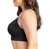 Parfait Lingerie PARFAIT Wave P6052 Women's Wire-Free Front Closure Sports Bra - Black