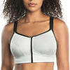 Parfait Lingerie Sports Bra PARFAIT Wave P6052 Women's Wire-Free Front Closure Sports Bra - Silver
