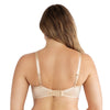 Parfait Lingerie Adele unlined wired bra in bare color, showing soft cups and supportive underwire on a hanger.