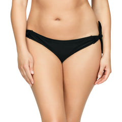 Parfait Lingerie PARFAIT Oceane S8063 Womens Bikini Bottom Side Tie Adjustable Swimwear - Black