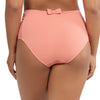 Parfait Lingerie PARFAIT Vivien S8165 Womens High Waist Bikini Bottom Full Coverage Retro Swimwear - Pink Blush