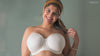 PARFAIT Elise P60915 Full Busted Strapless Bra - Pearl White